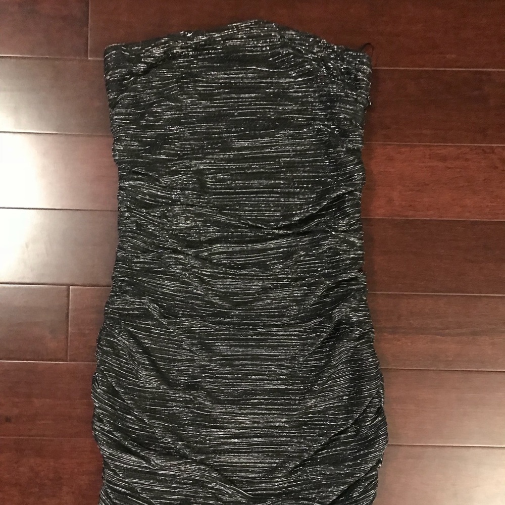 Express strapless dress